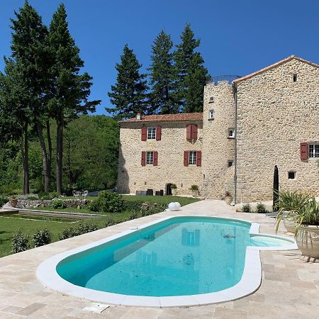Chateau De La Rode Aumessas Exterior foto